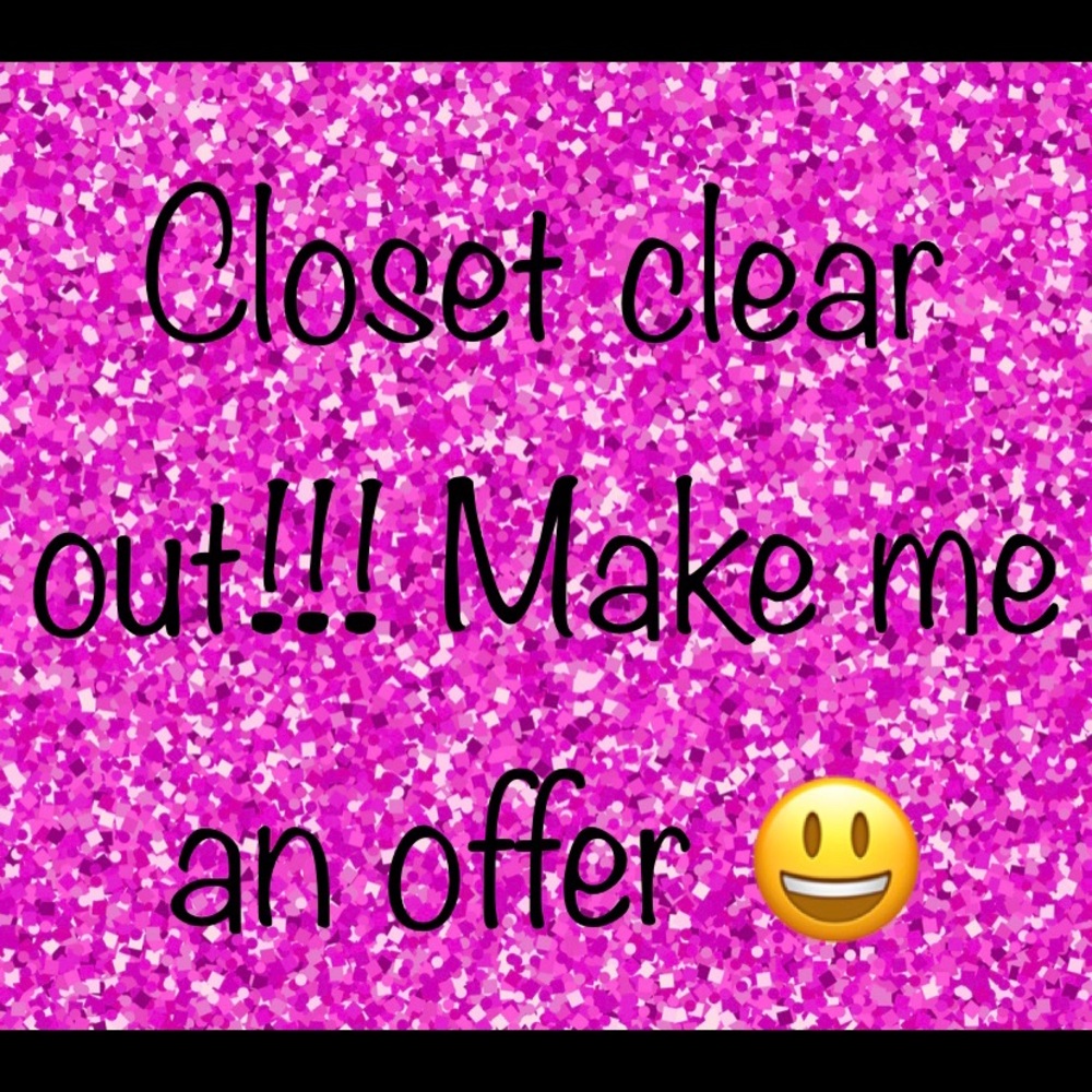 Closet clear out!!!